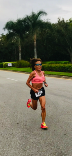 Джинни Райс на трассе. Фото предоставила Джинни Райс