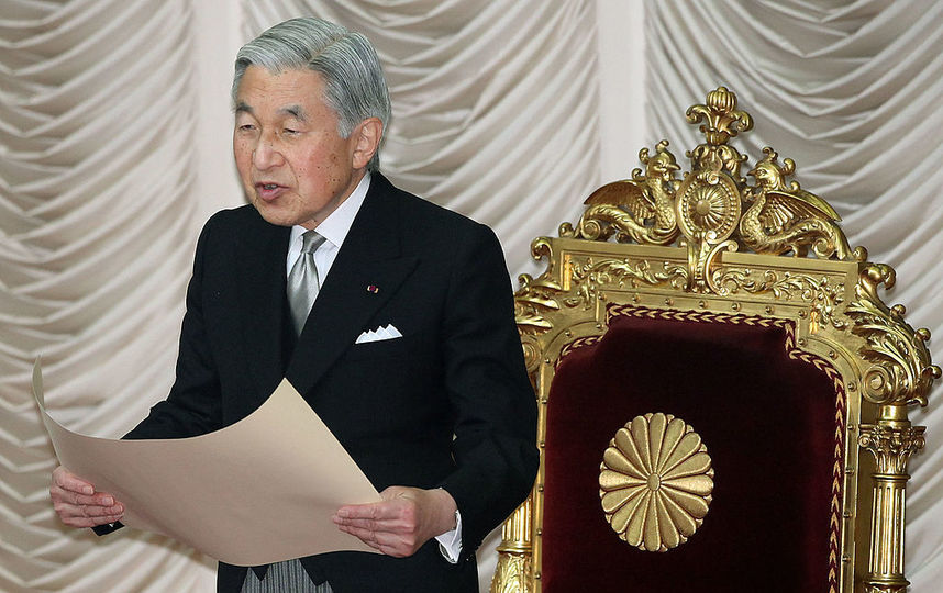 Император Японии Акихито. Фото Getty