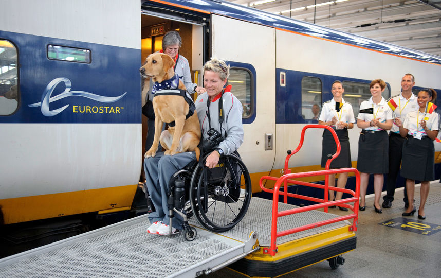 Марике приехала в Лондон на Паралимпиаду, с ней – Дзенн. Фото Getty