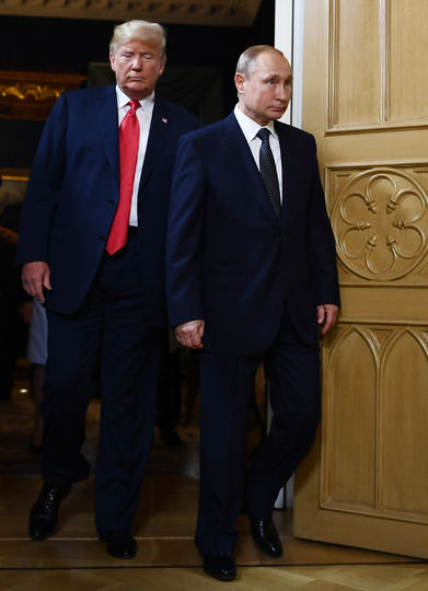Встреча Путина и Трампа в Хельсинки: первое заявление и фото рукопожатия