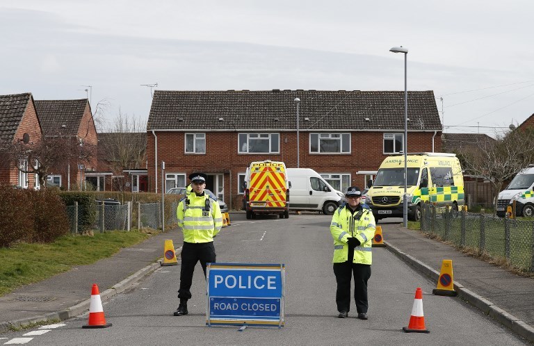 В городе работает полиция и войска химзащиты. Фото AFP