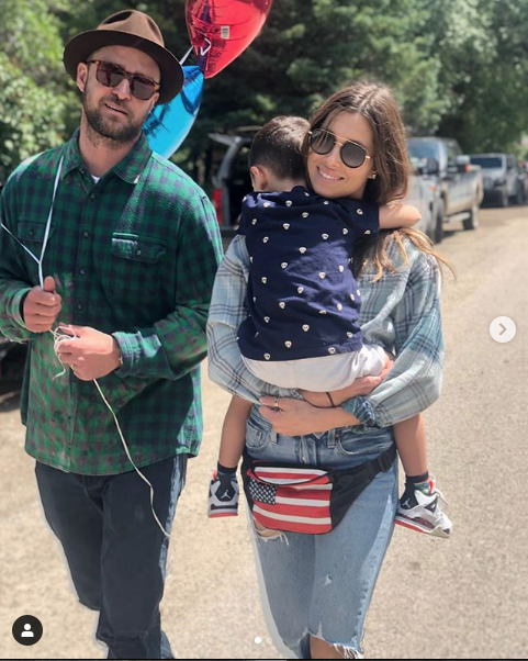 Джастин Тимберлейк и Джессика Бил. Фото скриншот instagram.com/jessicabiel/?hl=ru