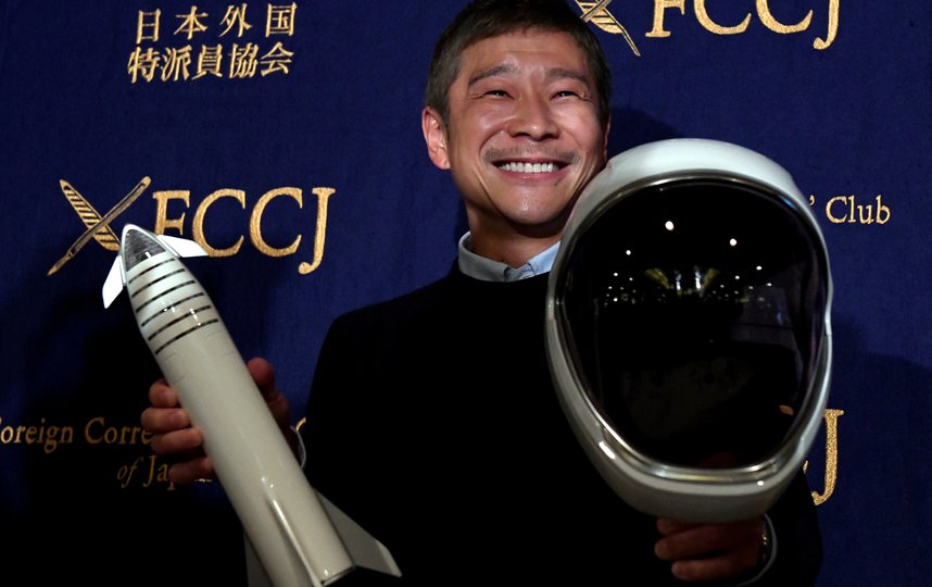 Японский миллиардер отказался от поиска спутницы для полёта в космос