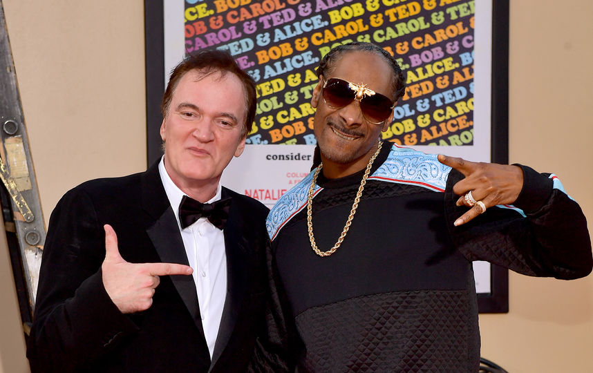 Режиссёр Квентин Тарантино и рэпер Snoop Dogg. Фото Getty