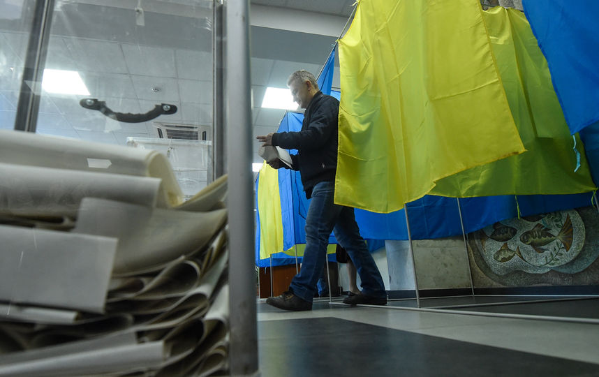 Явка на президентские выборы на Украине к 15:00 превысила 45%. Фото AFP
