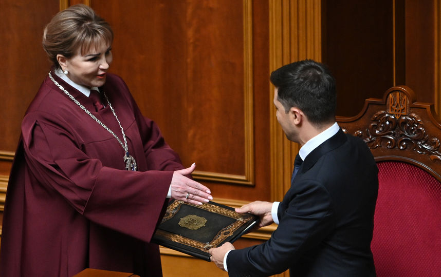 Иниугурация Владимира Зеленского. Фото AFP