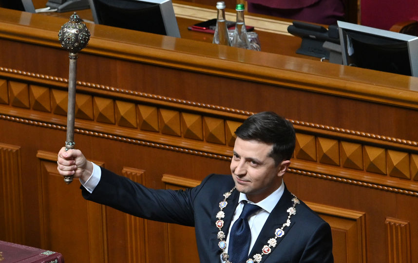 Иниугурация Владимира Зеленского. Фото AFP