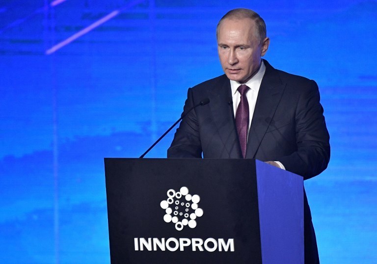 Президент России Владимир Путин. Фото AFP