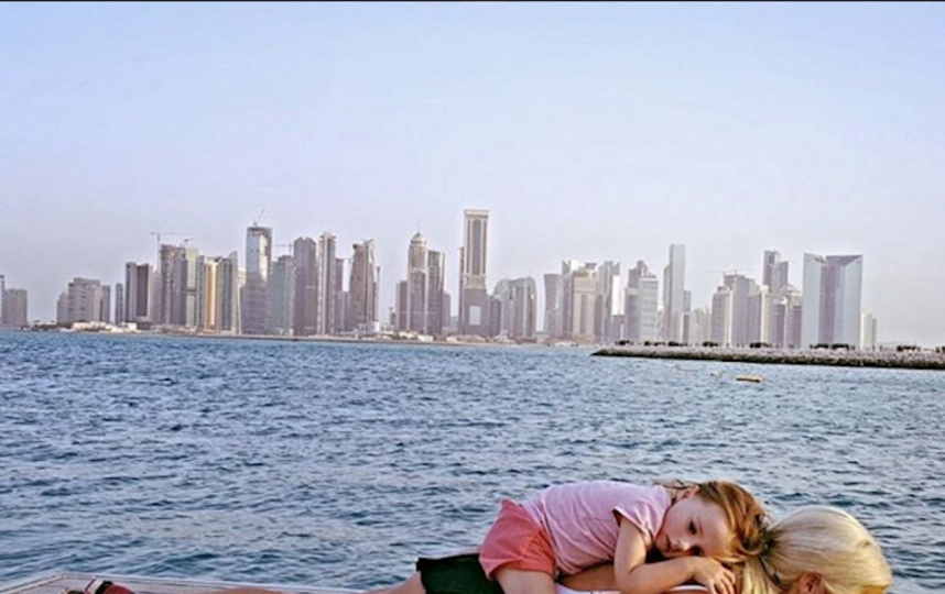 Фото из семейного архива. Фото Instagram/simonegatelyfitmum5