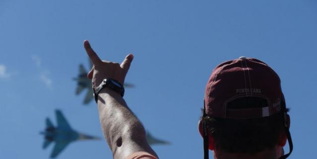 4 и 5 августа авиационная группа высшего пилотажа "Русские Витязи" устроит захватывающее авиашоу.