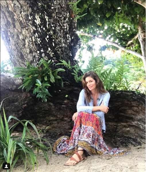 Скриншот instagram.com/cindycrawford/?hl=ru.