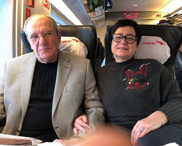 Эммануил Виторган и Ирина Млодик. Фото Скриншот Instagram: emmanuil_vitorgan