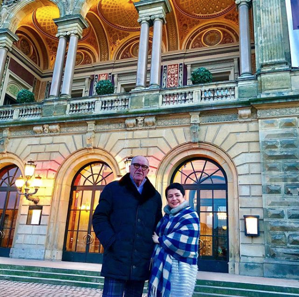 Эммануил Виторган и Ирина Млодик. Фото Скриншот Instagram: emmanuil_vitorgan