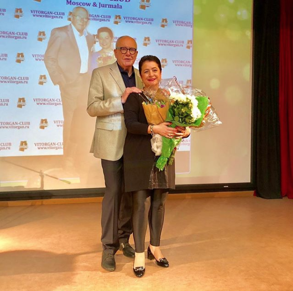 Эммануил Виторган и Ирина Млодик. Фото Скриншот Instagram: emmanuil_vitorgan