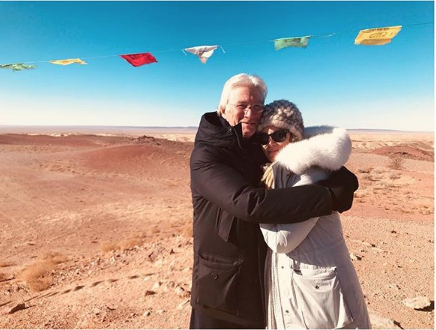 Алехандра Сильва и Ричард Гир. Фото www.instagram.com/alejandragere