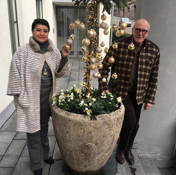 Эммануил Виторган и Ирина Млодик. Фото Скриншот Instagram: emmanuil_vitorgan