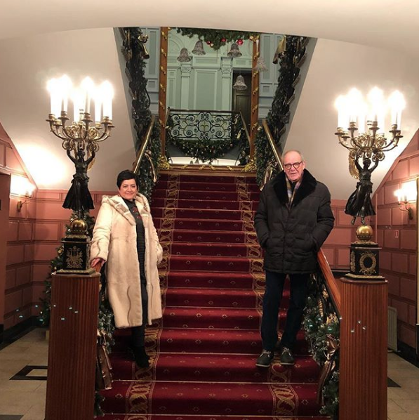 Эммануил Виторган и Ирина Млодик. Фото Скриншот Instagram: emmanuil_vitorgan