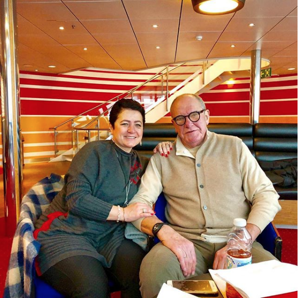 Эммануил Виторган и Ирина Млодик. Фото Скриншот Instagram: emmanuil_vitorgan