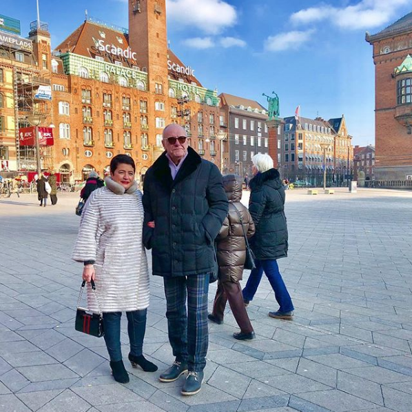 Эммануил Виторган и Ирина Млодик. Фото Скриншот Instagram: emmanuil_vitorgan