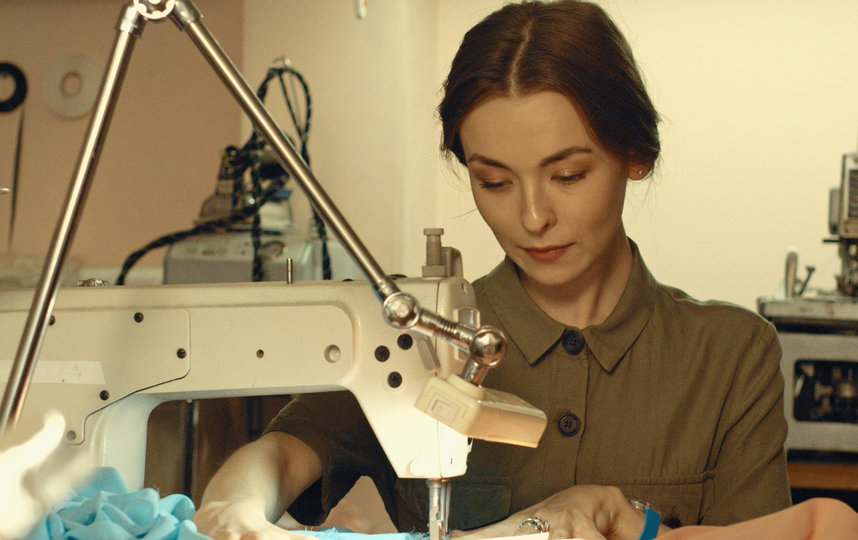 Анастасия Иванова на съёмках сериала "Отдай мою мечту". Фото Предоставлено пресс-службой телеканала Dомашний.