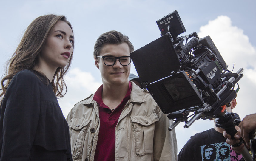 Анастасия Иванова на съёмках сериала "Отдай мою мечту". Фото Артём Гвоздков.