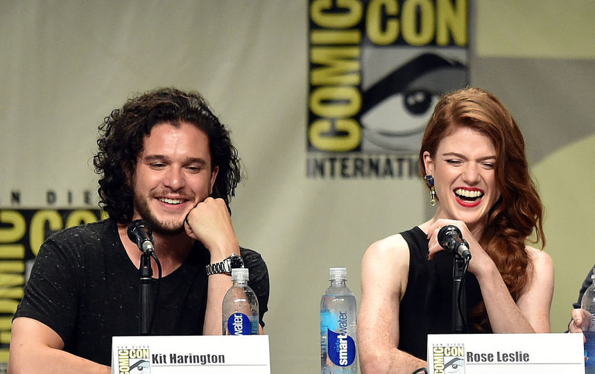 Кит Харингтон и Роуз Лесли. Фото Getty