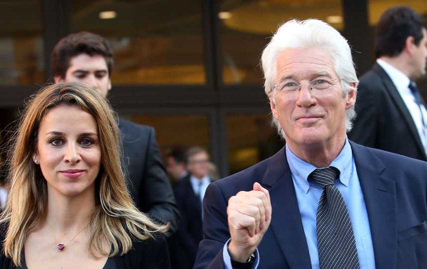 Алехандра Сильва и Ричард Гир. Фото Getty