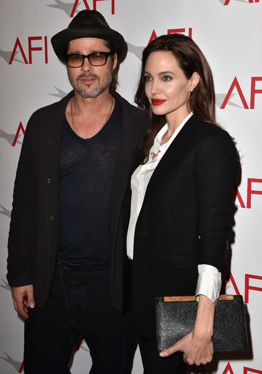 Анджелина Джоли и Брэд Питт встретились впервые за три года