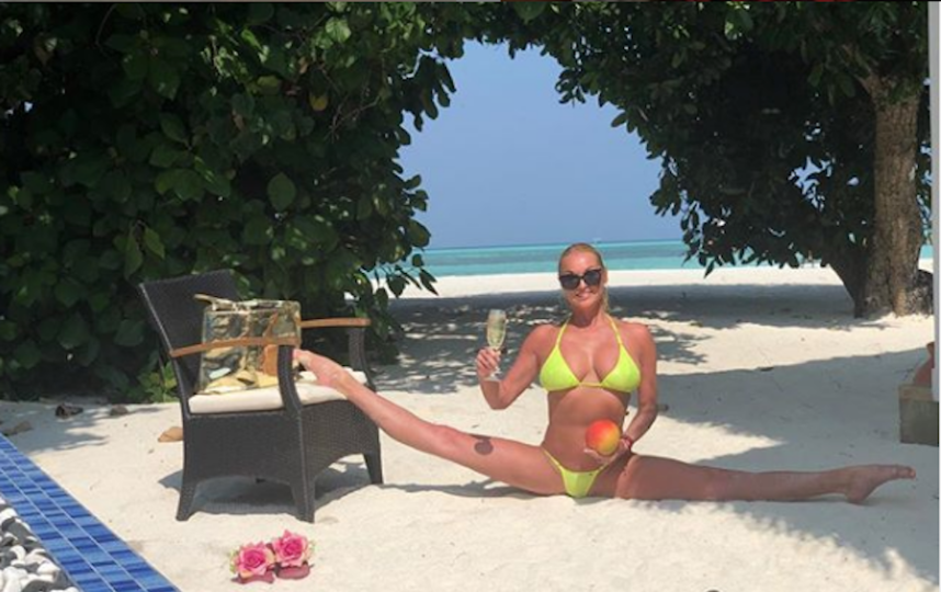 Волочкова. Фото Скриншот Instagram/volochkova_art