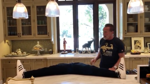 А потом оказалось, что всё это розыгрыш. Фото instagram.com/schwarzenegger