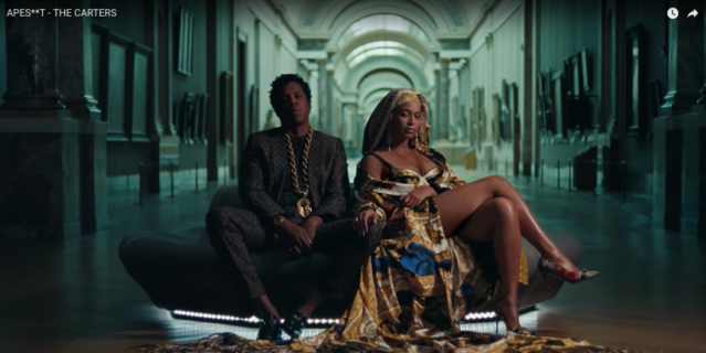 Новый клип на песню, в которой Бейонсе и Jay-Z рассказывают о том, какого успеха, богатства и признания они добились, проводит зрителя по нескольким залам Лувра.