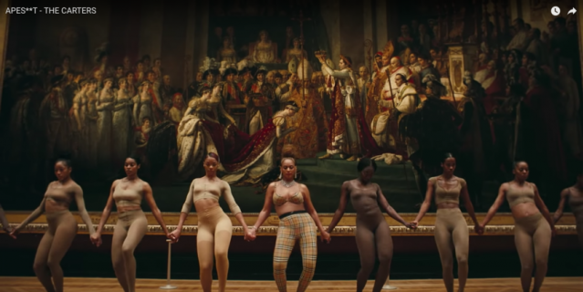 Новый клип на песню, в которой Бейонсе и Jay-Z рассказывают о том, какого успеха, богатства и признания они добились, проводит зрителя по нескольким залам Лувра.