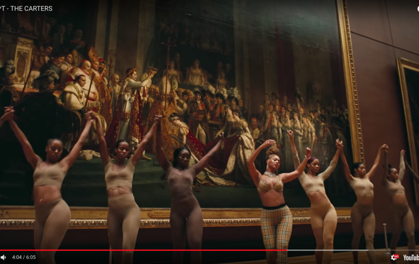 Новый клип на песню, в которой Бейонсе и Jay-Z рассказывают о том, какого успеха, богатства и признания они добились, проводит зрителя по нескольким залам Лувра. Фото Скриншот Youtube
