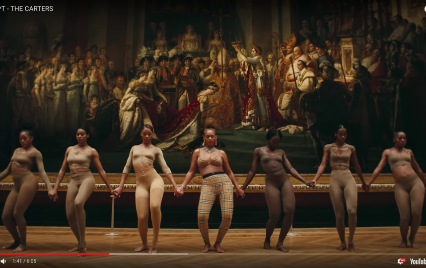 Новый клип на песню, в которой Бейонсе и Jay-Z рассказывают о том, какого успеха, богатства и признания они добились, проводит зрителя по нескольким залам Лувра. Фото Скриншот Youtube