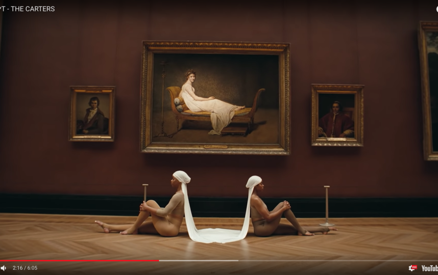 Новый клип на песню, в которой Бейонсе и Jay-Z рассказывают о том, какого успеха, богатства и признания они добились, проводит зрителя по нескольким залам Лувра. Фото Скриншот Youtube