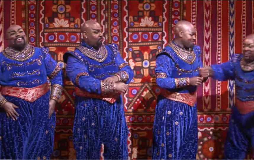 "Аладдин". Фото youtube@Disney On Broadway., "Metro"