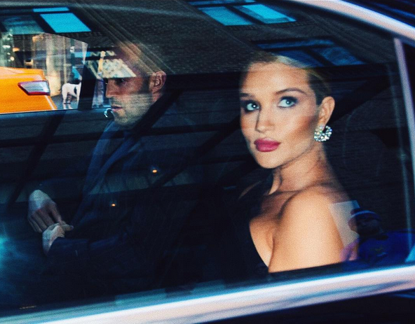 Джейсон Стейтем и Рози Хантингтон-Уайтли. Фото instagram Рози.