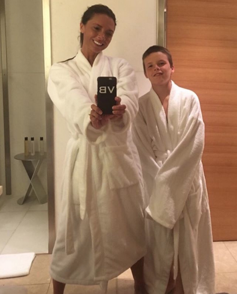 Круз и Виктория Бекхэм. Фото скриншот: instagram.com/cruzbeckham/