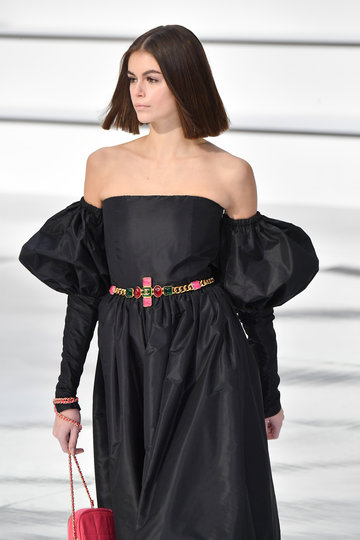 Кайя Гербер. Показ Chanel. Фото Getty