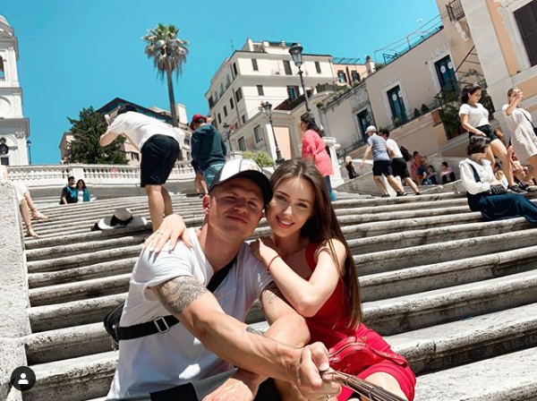 Дмитрий Тарасов и Анастасия Костенко. Фото https://www.instagram.com/kostenko.94/