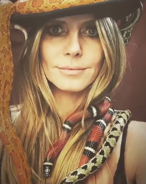 Хайди Клум. Фото Скриншот https://www.instagram.com/heidiklum/