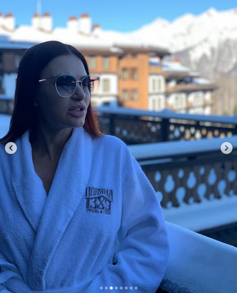 Эвелина Блёданс. Фото скриншот: instagram.com/bledans/