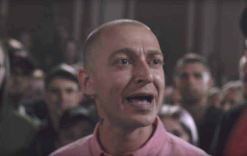 Рэпер Оксимирон, версус-батл. Фото Скриншот Youtube