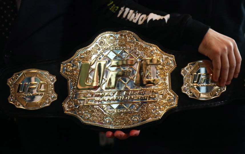Российский чемпион UFC  в лёгком весе Хабиб Нурмагомедов. Фото Getty