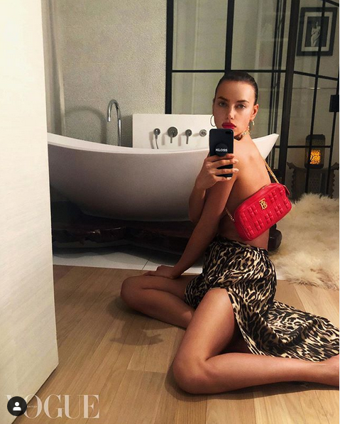 Ирина Шейк. Фото скриншот: instagram.com/irinashayk/