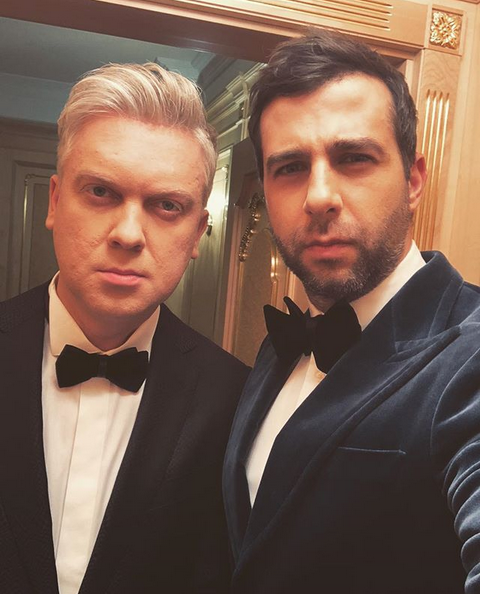 Иван Ургант и Сергей Светлаков. Фото скриншот: instagram.com/urgantcom/