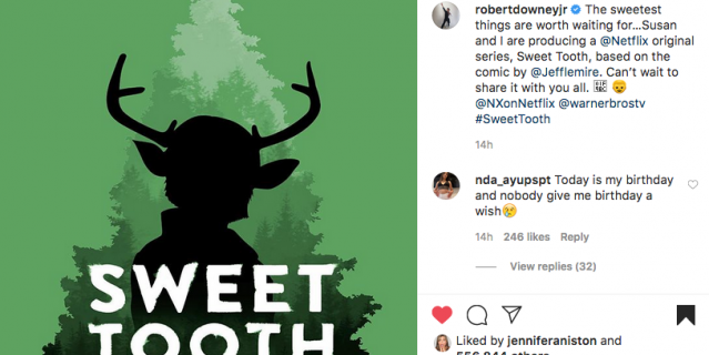 Роберт Дауни-младший обрадовал поклонников новостью о сотрудничестве с Netflix.