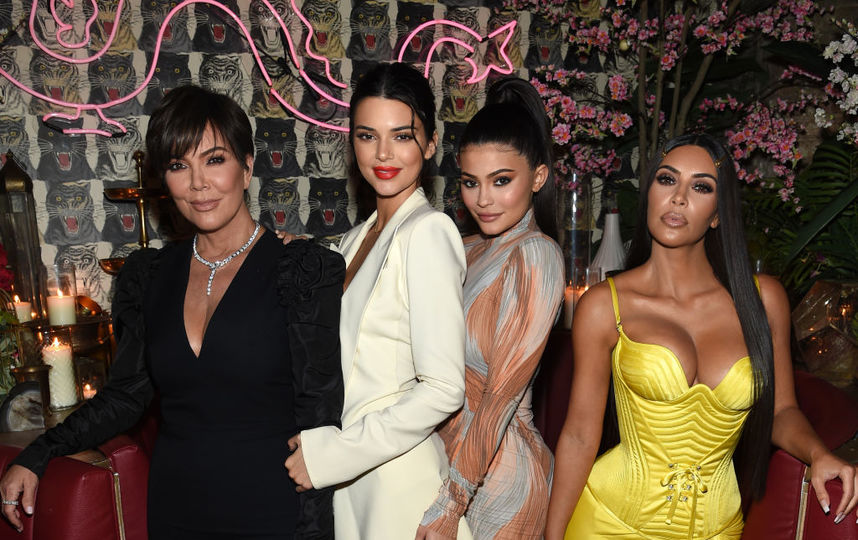 Крис, Кендалл и Кайли Дженнер, Ким Кардашьян. Фото Getty