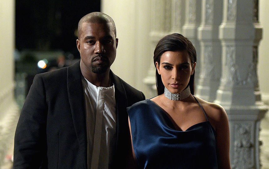 Ким Кардашьян и Канье Уэст. Фото Getty