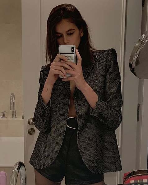 Кайя Гербер. Фото скриншот: instagram.com/kaiagerber/